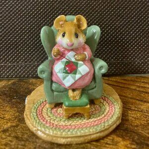 Wee Forest Folk Mouse Quilting Bea M-125 Retired